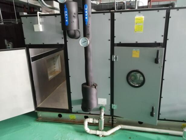 Domestic pharmaceutical companies with cold water, hot water heat exchanger