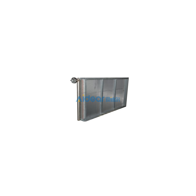 Stainless steel finned high corrosion resistant heat exchanger
