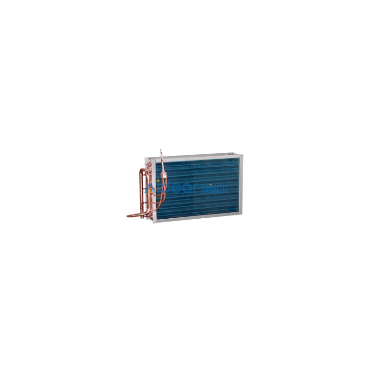 Copper tube and Aluminum fin heat exchanger for Generator room Precision Air conditioner 